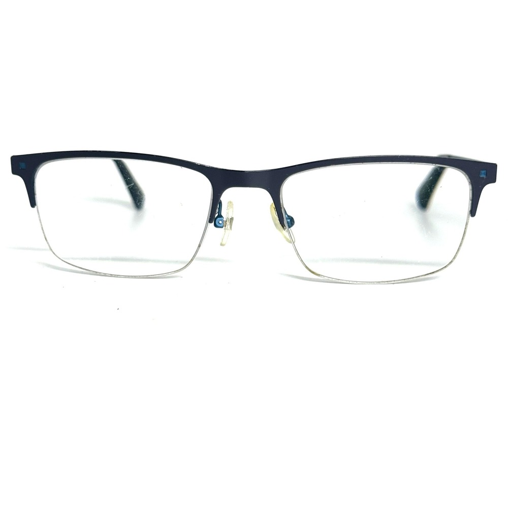 Prodesign Denmark Square 1 c.9131 Essential Collection Eyeglasses 55-19-155 Blue